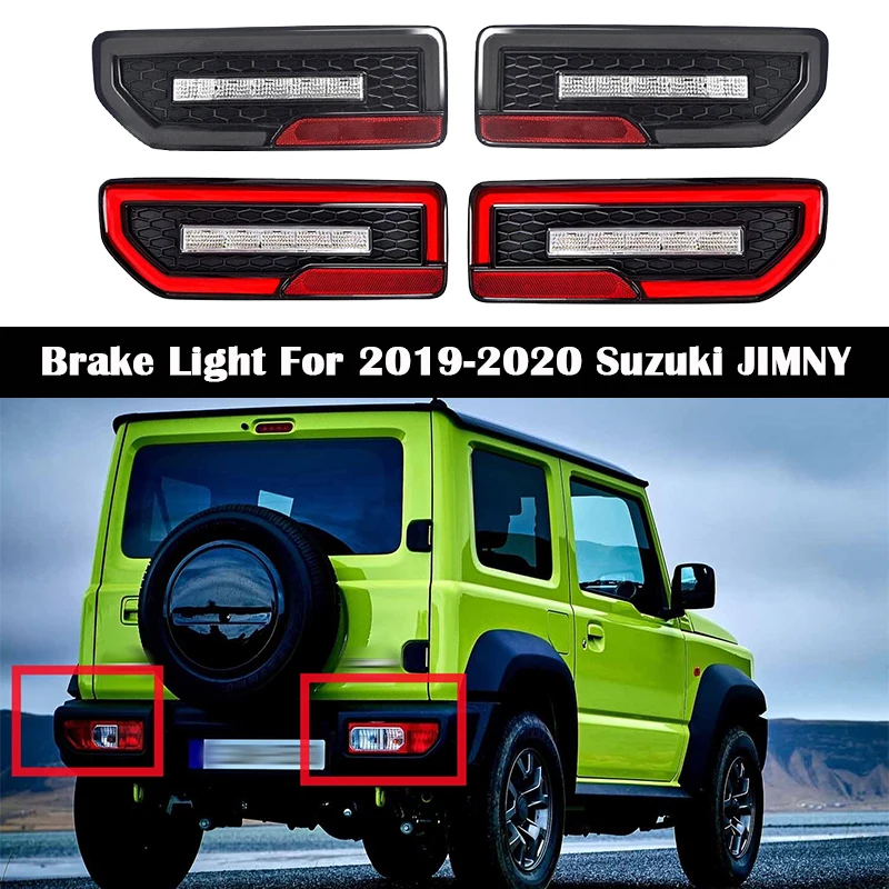 

2pcs Car LED Brake light for Suzuki Jimny JB64 JB74 2019 20220 021 2022 2023 Turn lamp Reversing light Running light