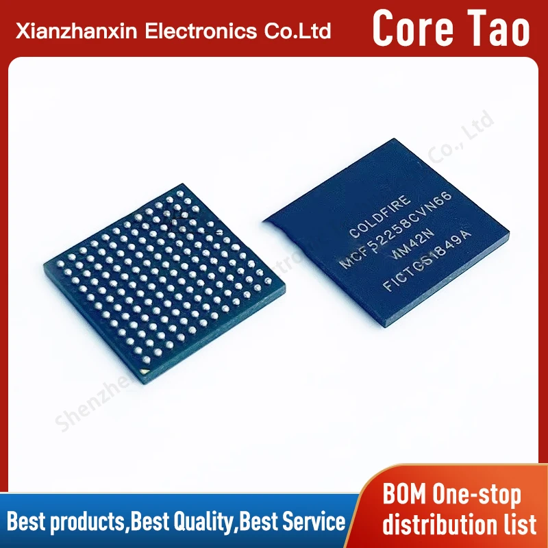 1pcs/lot MCF52258CVN66 MCF52258 BGA144 Embedded - Microprocessor controller chips in stock