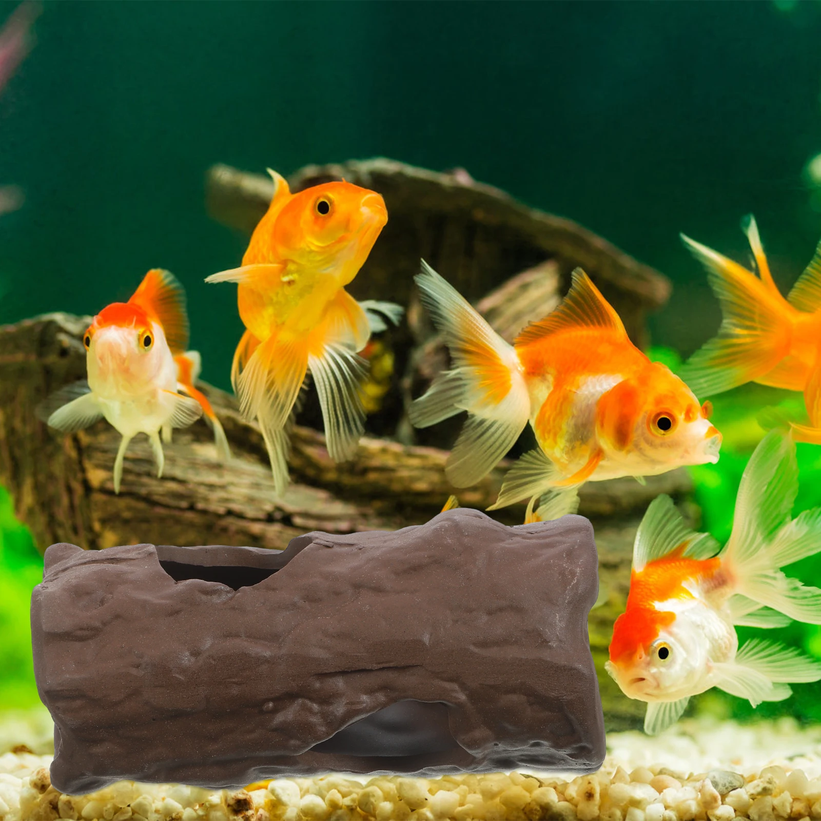 

Shrimp Hideout Aquarium Cave Fish Tank Decoration Small Fish Safe Habitat Hideaway Ornament Shrimp Cave Aquarium Decor