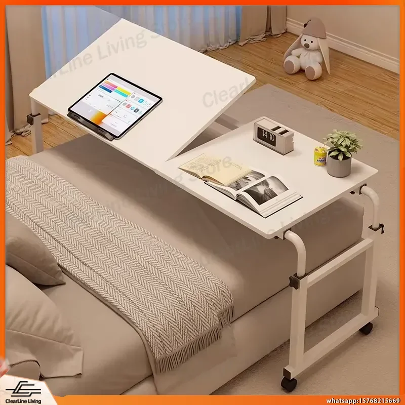 

Nordic Multifunctional Adjustable Height Drawing Table Lift Desk Bedside Table Office Desk for Bedroom Study Laptop Desk