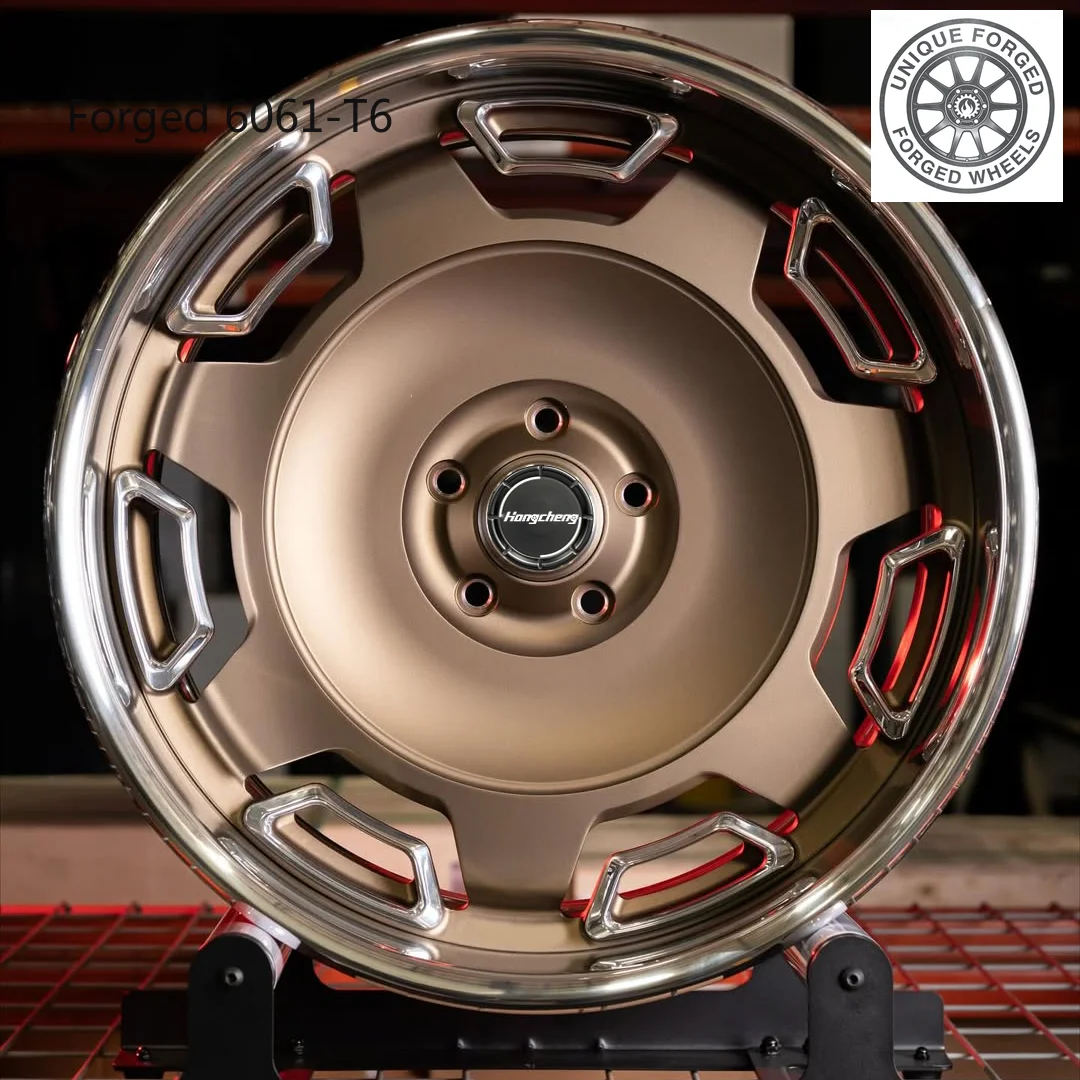 

2026 New Design 2 Piece Forged Wheel 19 20 21 22 5x112 6061-T6 ALuminum Alloy Rims for Magnum Rt C10