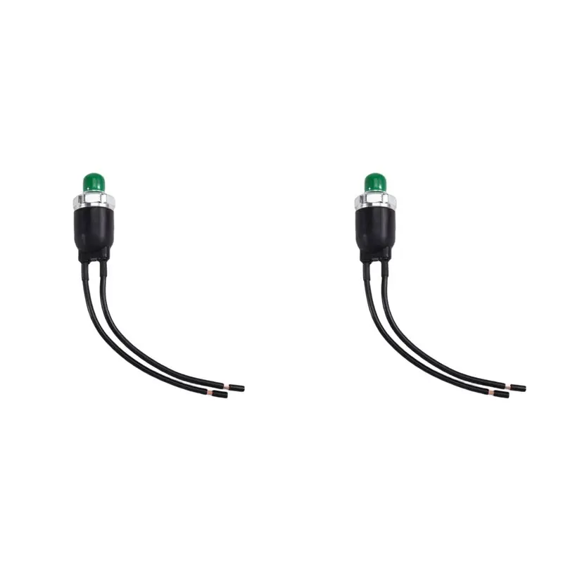 CYCLI-2X Air Compressor Pressure Switch With 12AWG Wires 12V 20A 1/4 NPT, 70-100PSI
