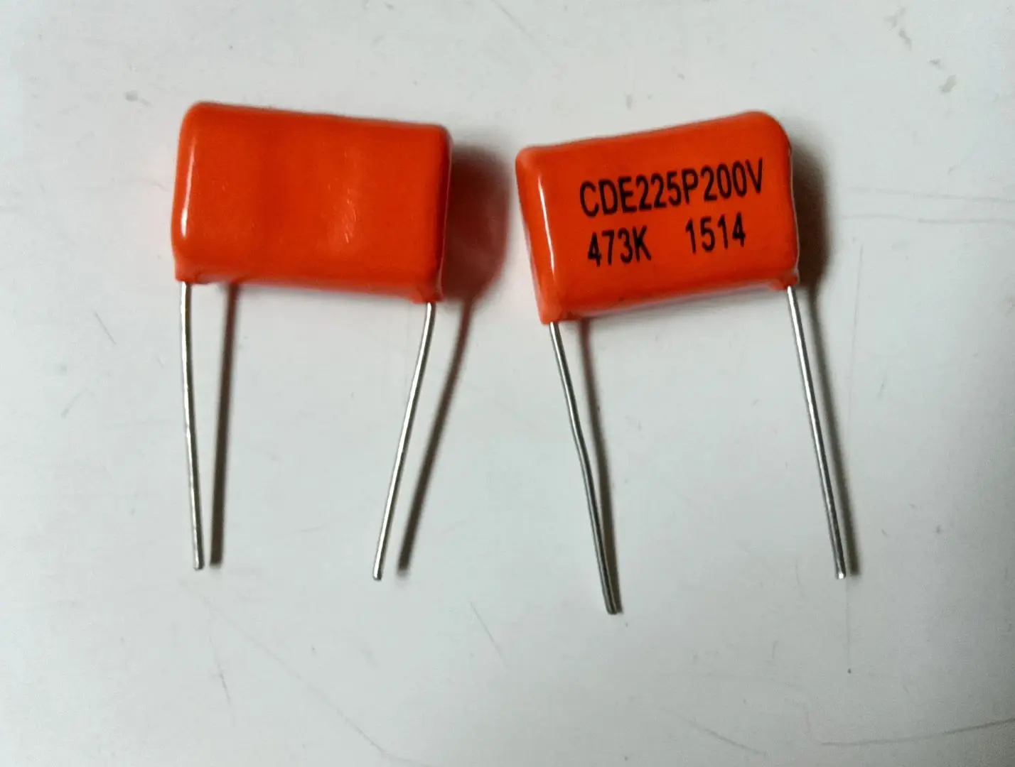 1 Pair 0.047uf 473K200V  ORANGE DROP Capacitors