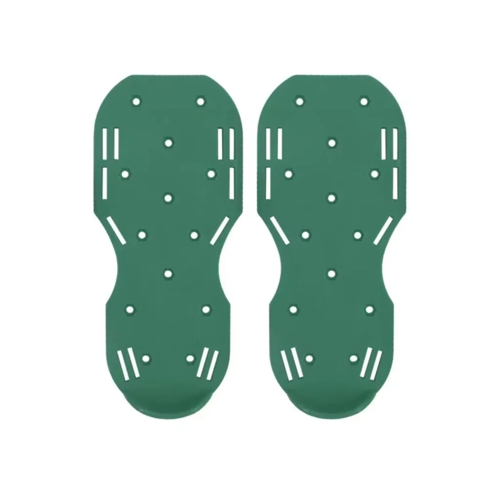 

New Adjustable Straps Lawn Aerator Spike Shoes 4.2cm Nail Professional Grass Cultivator Reusable Garden Tools Universal Size