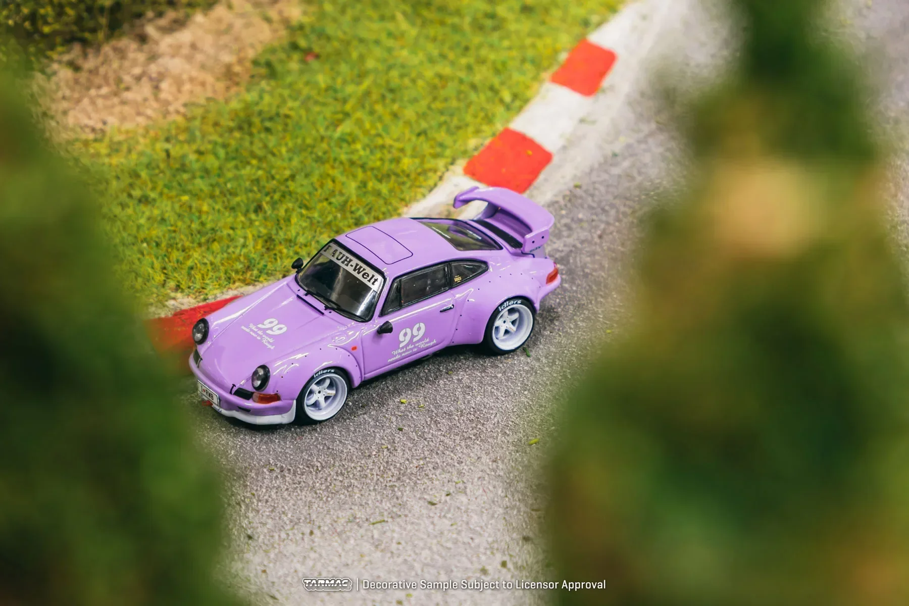 Tarmac Works 1:64 RWB Backdate Violetta idlers 12 hours 2016   Diecast Model Car