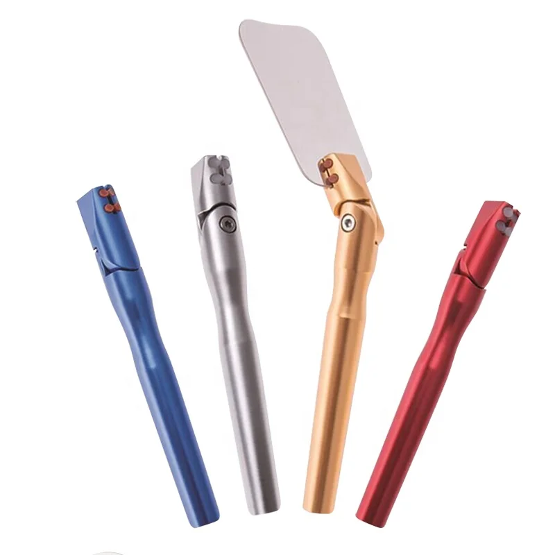 

SKYLUN High Quality Autoclavable Double Sided Stainless Steel Photographic Intra-oral Mirror Set with Handle