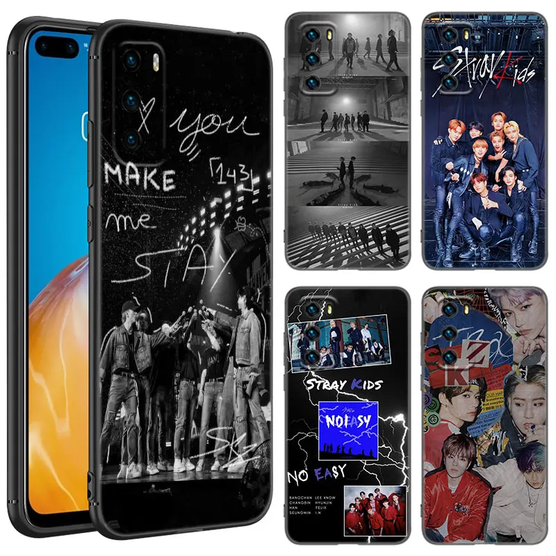 Kpop Stray Kids Phone Case For Huawei Pura 70 Ultra P20 P30 P40 Lite P60 Art P50 Pro P50E P Smart 2018 2019 2020 2021