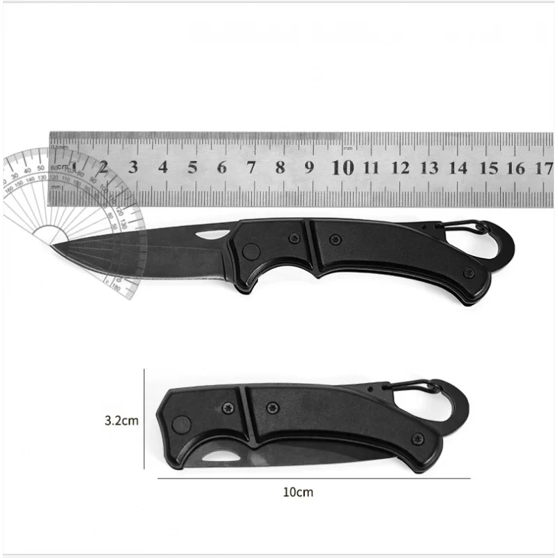 

Portable stainless steel high hardness multi-function folding outdoor tactics wild wilderness life-saving knife