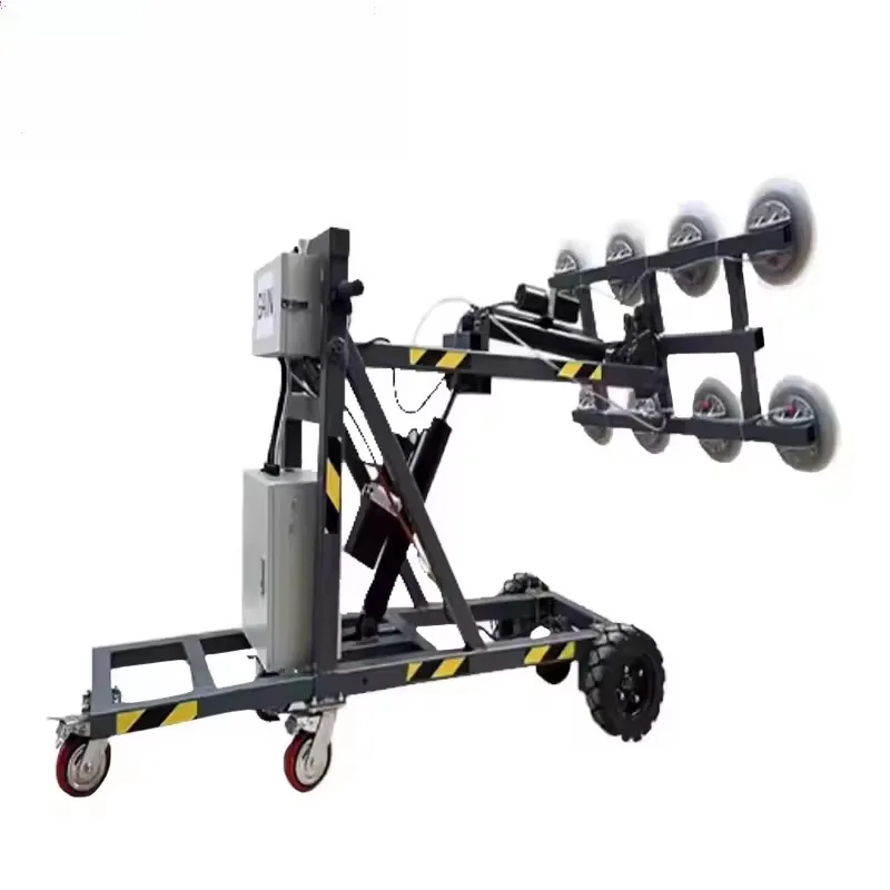 Electric Manual Glass Panel Lifting Locomotive Window Glass Vacuum Car Trolley
