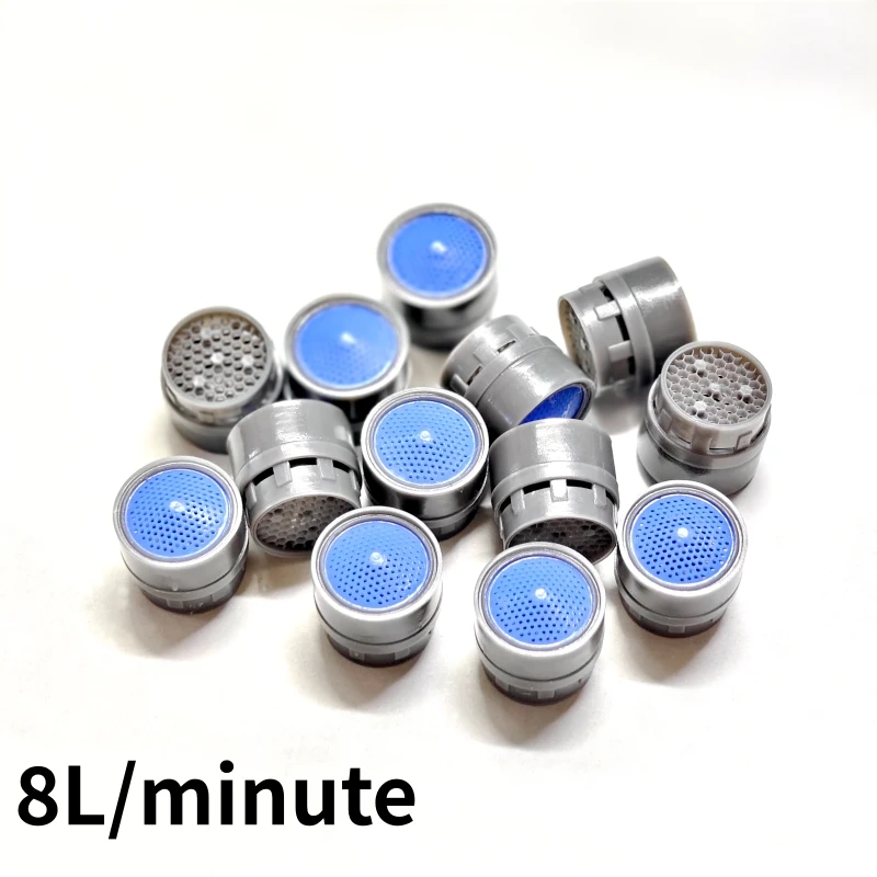 WASOURLF 6 PCS Water Saving Faucet Aerators 8L Male & Female Thread Tap Spout Bubble Accessories for Kitchen Basin Fittings