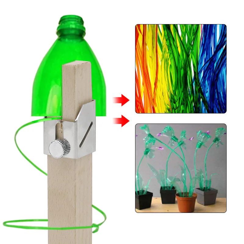 Plastic Bottle Strip Cutter Manual DIY Rope Maker Outdoor Tool Recycled Plastic Craft Machine Durable Portable Handy Utility