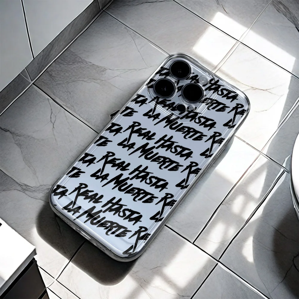 Anuel AA Rapperร้อนกันกระแทกซิลิโคนนุ่มสําหรับiPhone 11 15 12 iPhone 14 13 16 Pro XS Max XR 16E 8 7 Plus SE 2020 กรณี