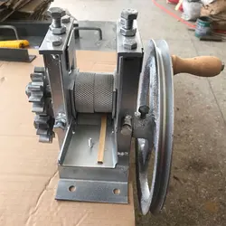 Machine manuelle de découpage de bandes de bambou, découpage, découpage
