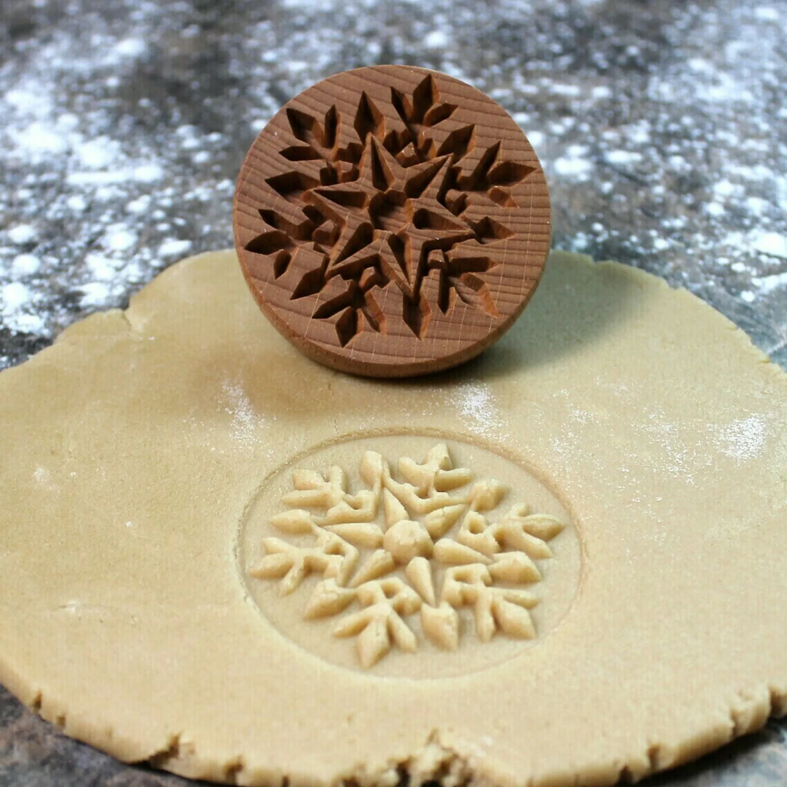 Wooden Cookie Stamp, Cookie Moulds Press, Pinecone Bird Baking Molds, Gingerbread, 3D Cake Embossing Cutter, Bakery Gadgets