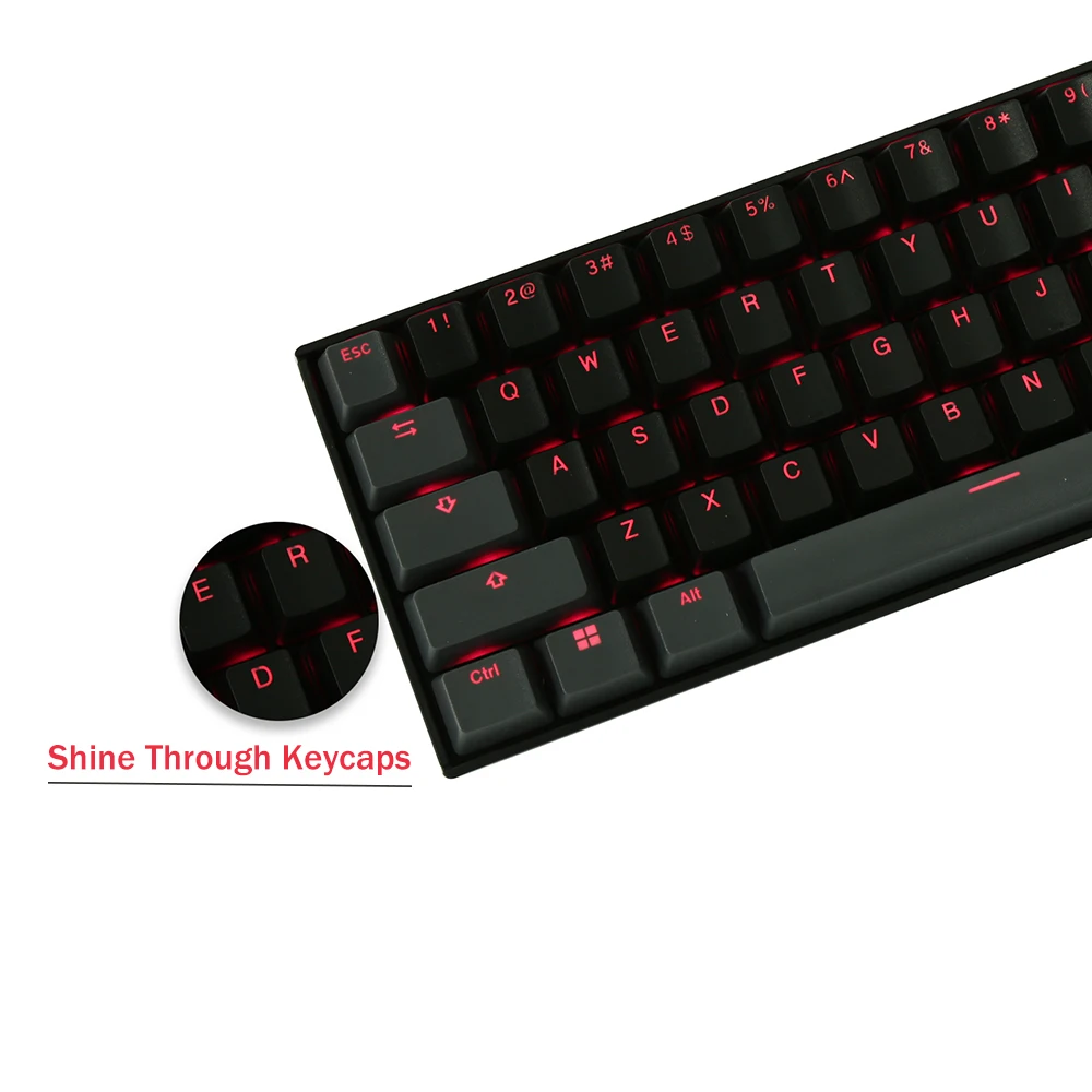 Keycaps Backlit OEM Cherry MX Keycap Set ABS Doubleshot US Layout Key Caps for 61/87 TKL/104 MX Switches Mechanical Keyboards image 6