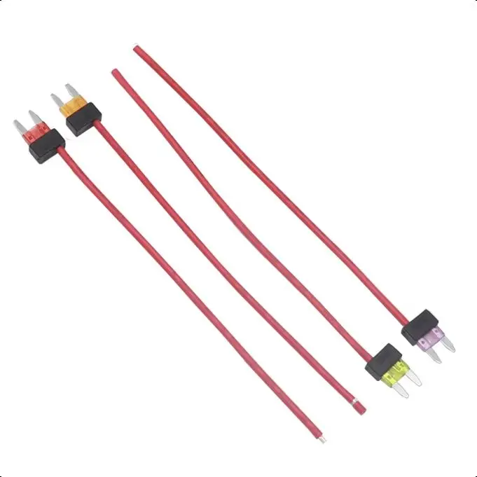 【10-1PCS】32V Mini ATM APM Blade Simple Safety Device 3A 5A 10A 15A 20A Car Fuse Holder Add-a-circuit TAP Adapter
