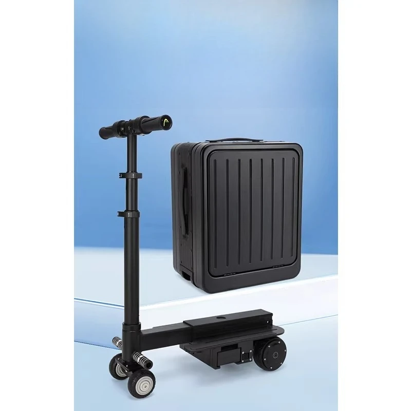 Mobile suitcase cycling travel can be boarded, smart suitcase has large battery life and long battery life