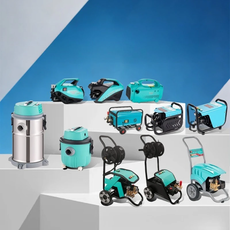 Portable High Pressure Washer, Handheld Powerful Electric Cleaning Pump Small Car Washing Machine