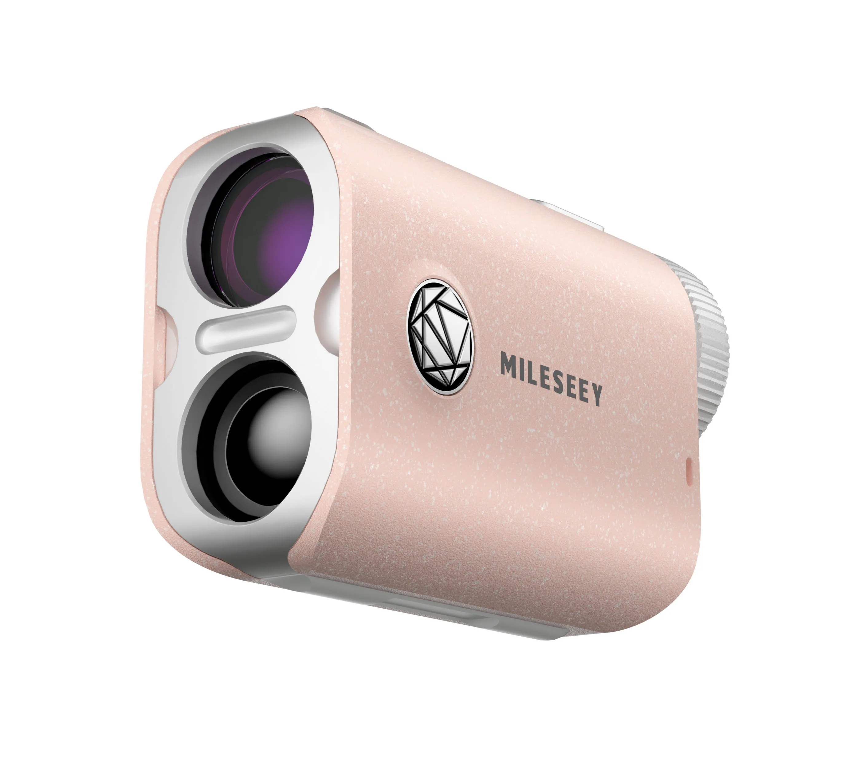 

MILESEEY PF1 Pink Compact Size 1000yd Golf Rangefinder IP65 Waterproof Flag-locking & Vibration Alert Mini Golf Rangefinder