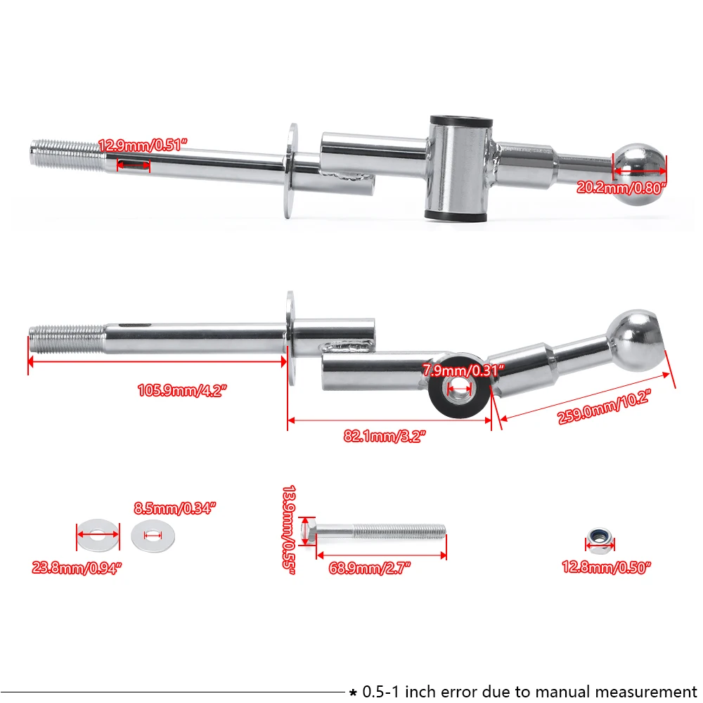 PQY – Kit de douilles courtes en acier et en Poly à 6 vitesses, pour Subaru Wrx Sti + SSB02 04 et 85A