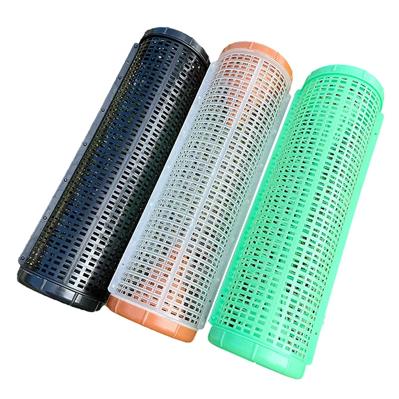 1pcs Shrimp Cage Plastic Self-made Eel Net Inverted Whisker Catching Fishing Supplies Fish Cage Fish Mesh