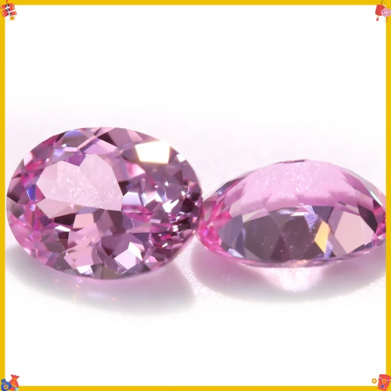 

Сапфир, выращенный в лаборатории, квадратной формы, огранки Ашер, розового цвета, для ювелирных изделий