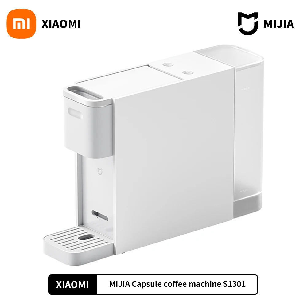 XIAOMI MIJIA S1301 Coffee Machine Capsule Coffee Makers espresso cafe Automatic power-off protection 20BAR electromagnetic pump