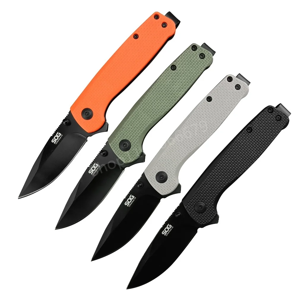 NEW Folding Pocket Knife D2 Blade Nylon Fiber Handle Utility EDC Outdoor Camping Survival Knives Kitchen Fruit Cutter Gift