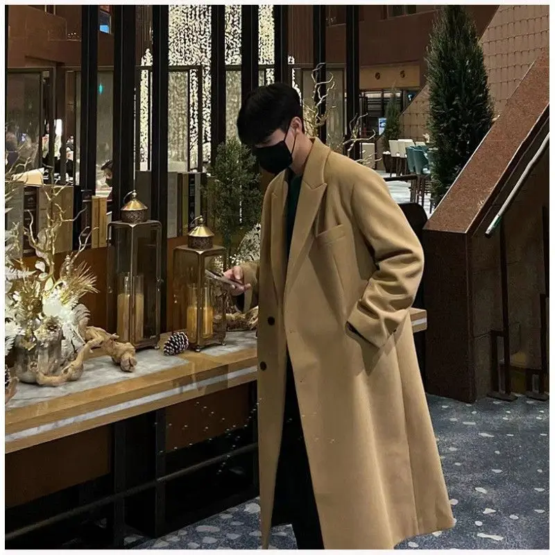 

Мужской свитер из шерстяной смеси с V-образным вырезом, вязаный косами, в полоску, с завязками на талии, фиксированным креплением и утяжкой