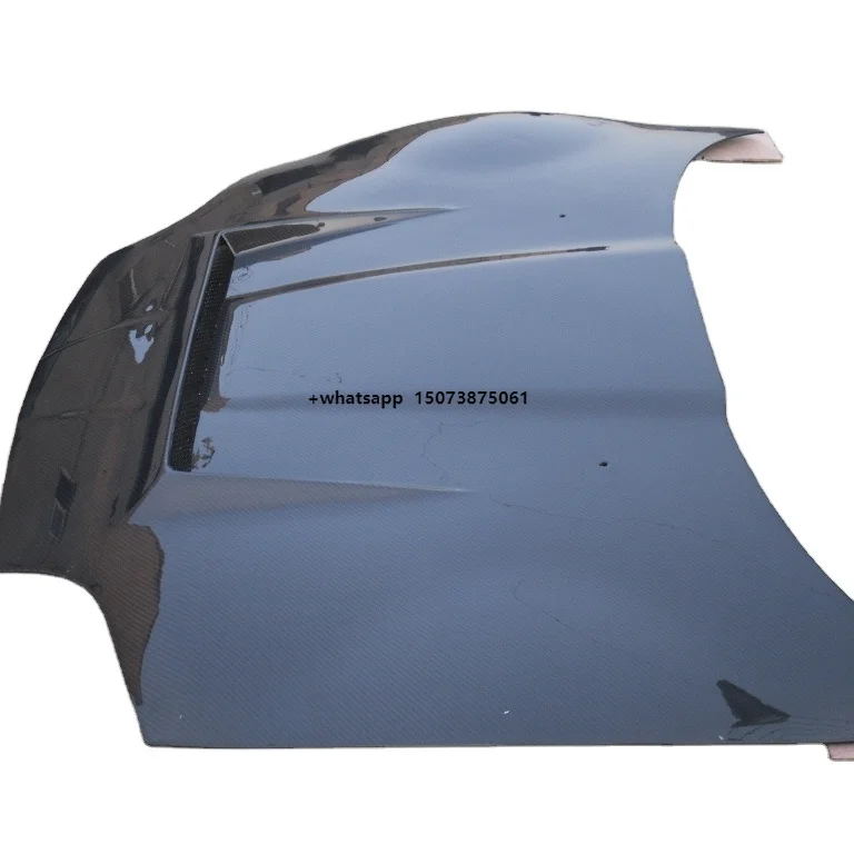 New FTO OEM Style Carbon Fiber Engine Hood Bonnet with High Glossy Finish Lightweight for Retrofit/Upgrade