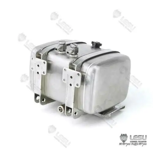 LESU 1/14 Metal 80MM Fuel Tank For DIY Hydraulic RC Dumper Remote Control Tractor Truck Model Toy TH15873