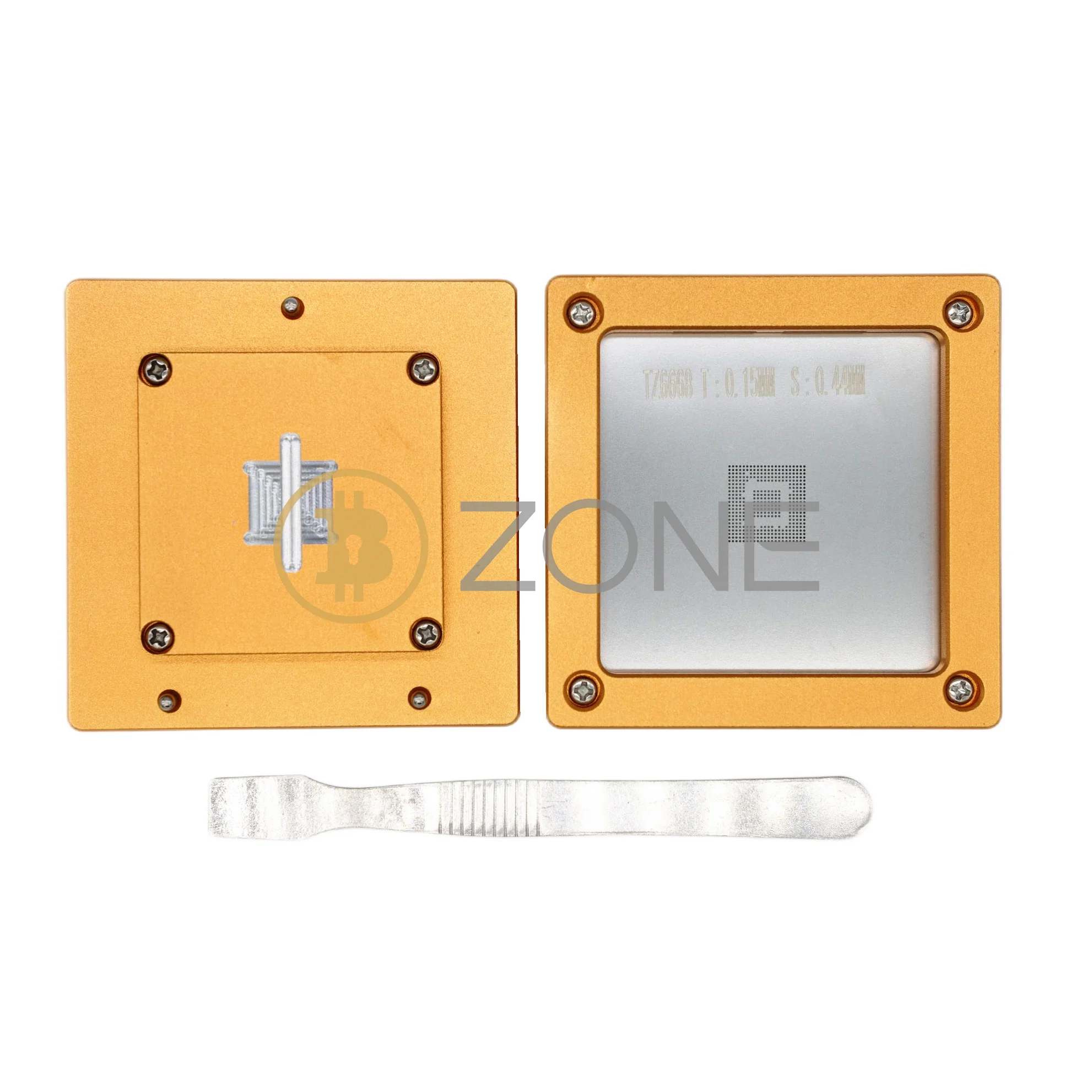 TZ6668 CPU Stencil For InnosiliconT2T L2 Control Board Processor TZ6668 Tin Tool Tin Planting Platform