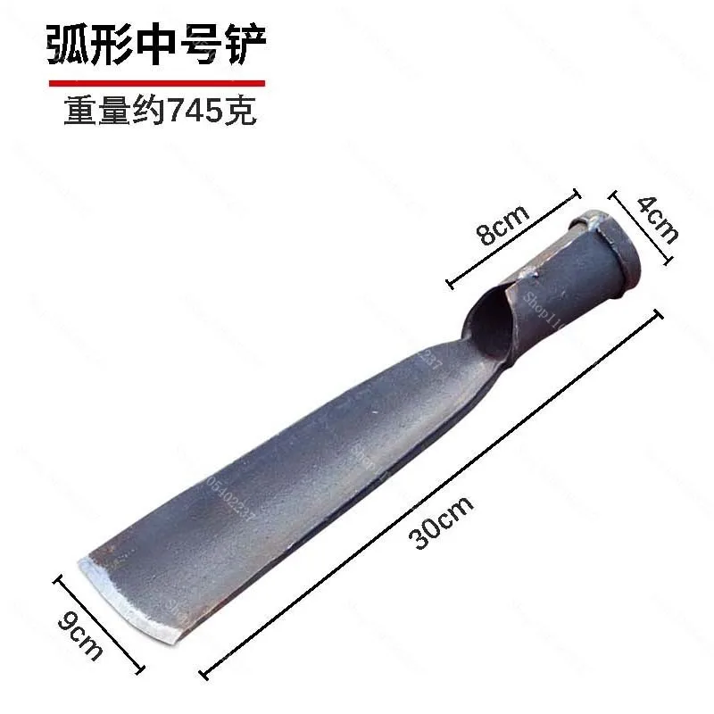 Outdoor Gardening Portable Tree Digging Hole Tool Manganese Steel Shovel Head