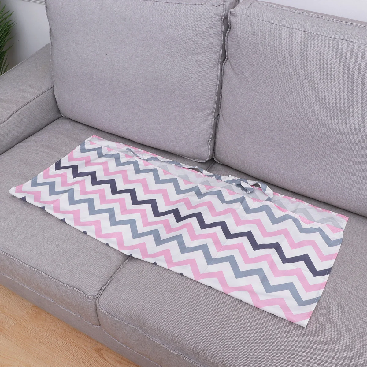 غطاء رضاعة قطني بتصميم مخطط، شال ناعم ومسامي للرضاعة الطبيعية، وشاح للمشي أثناء السفر في الهواء الطلق، غطاء للرضاعة