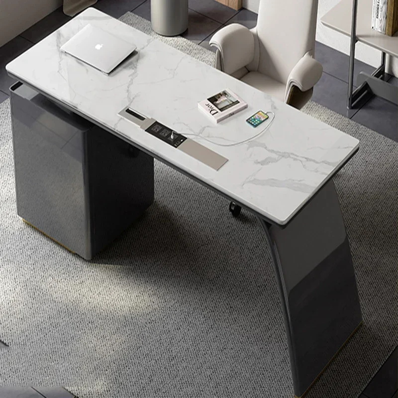 Minimalist Office Desk Table Computer Room Office Desk Supplies Accessories Improvement Mid Century Tavolino Trendy Furniture