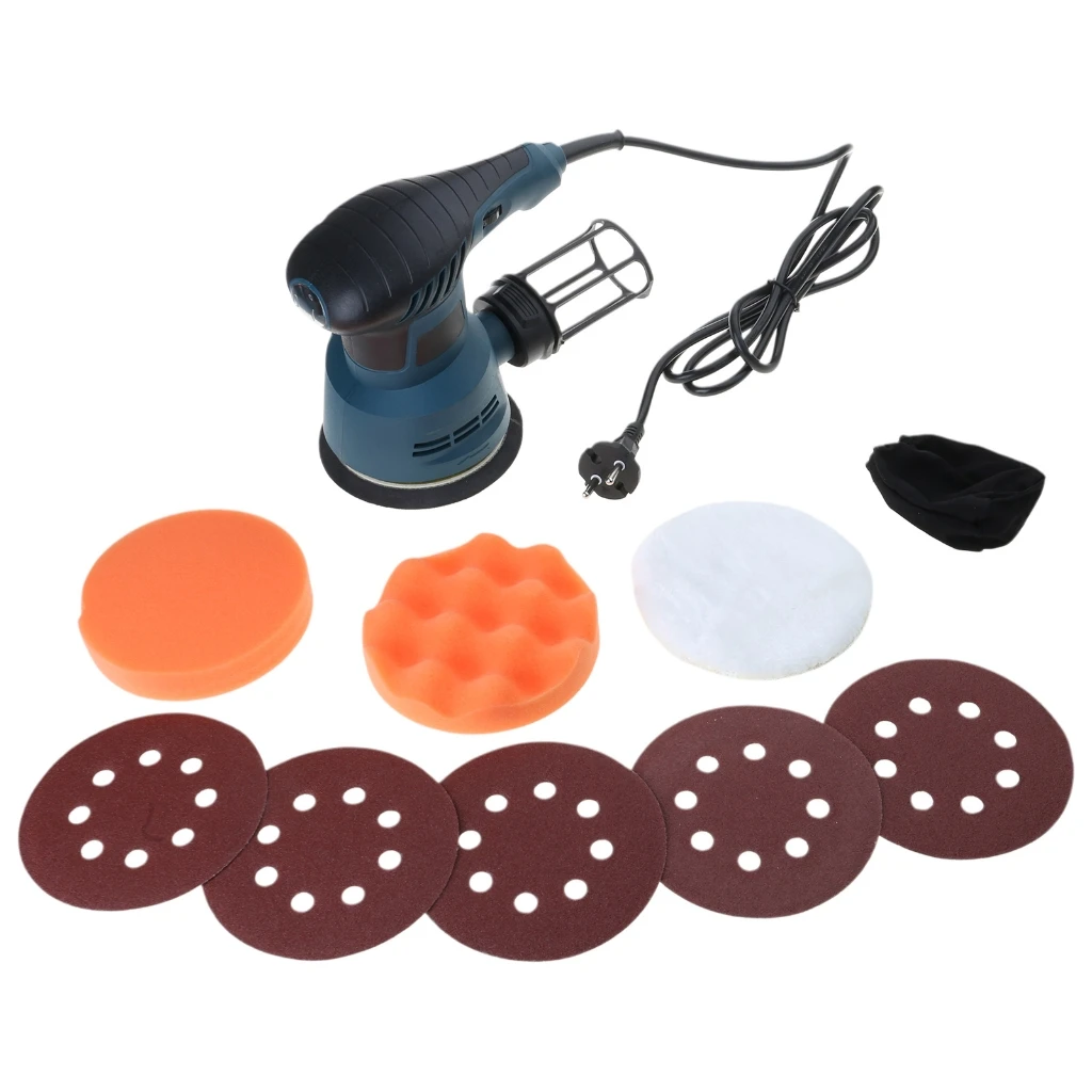 1pc Electric Orbital Sander Palms Sander Sanding Pads Central Vacuum Sanders with Brushless Motor for Woodworking Processing - view 6