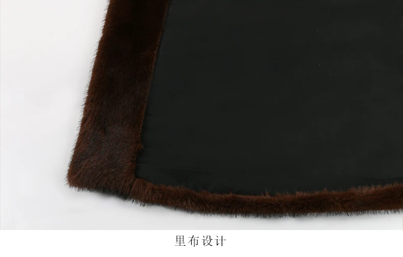 Nerazzurri Winter Long Thick Warm Soft Fluffy Brown Faux Mink Fur Coat Women Single Breasted Elegant Luxury Designer Clothes