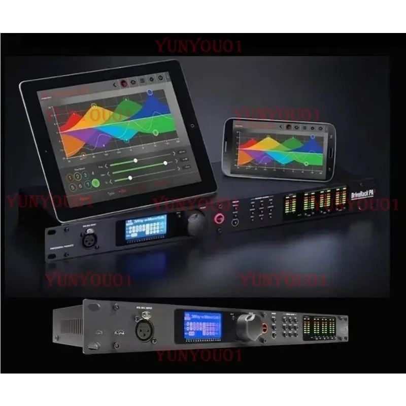

Professional Digital Audio Processor with 2 Input and 6 Output Speakers for PA2 Stage Performances and Linear