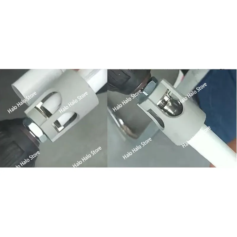 Inner & Outer Chamfering, Reaming & Calibrating Tool for PEX/PERT Pipe - Aluminum Plastic Pipe Deburring Tool (Manual/Electric)