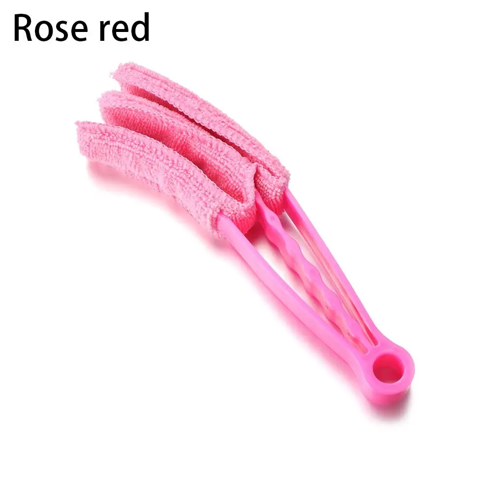 Kitchen Office Washable Microfiber Cleaner Brush Clip Household Removable Venetian Window Blind