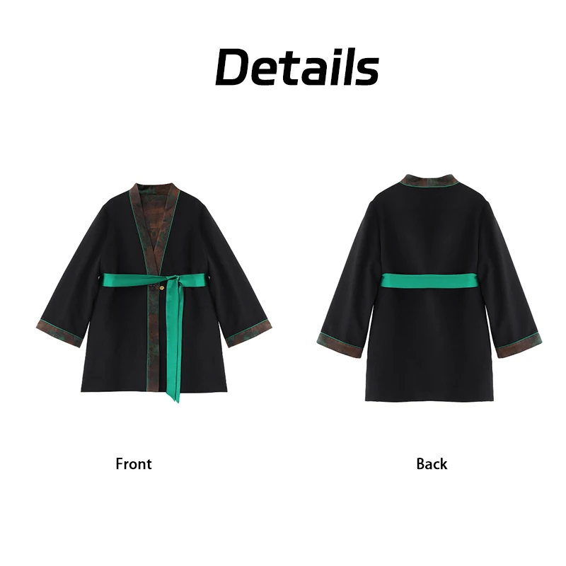 LI SILK CLOUDxiangyunsha Warm Coat - Traditional Oriental Style, Thermal Outerwear for Cold Days Guangdong Black Pearl Gambiered