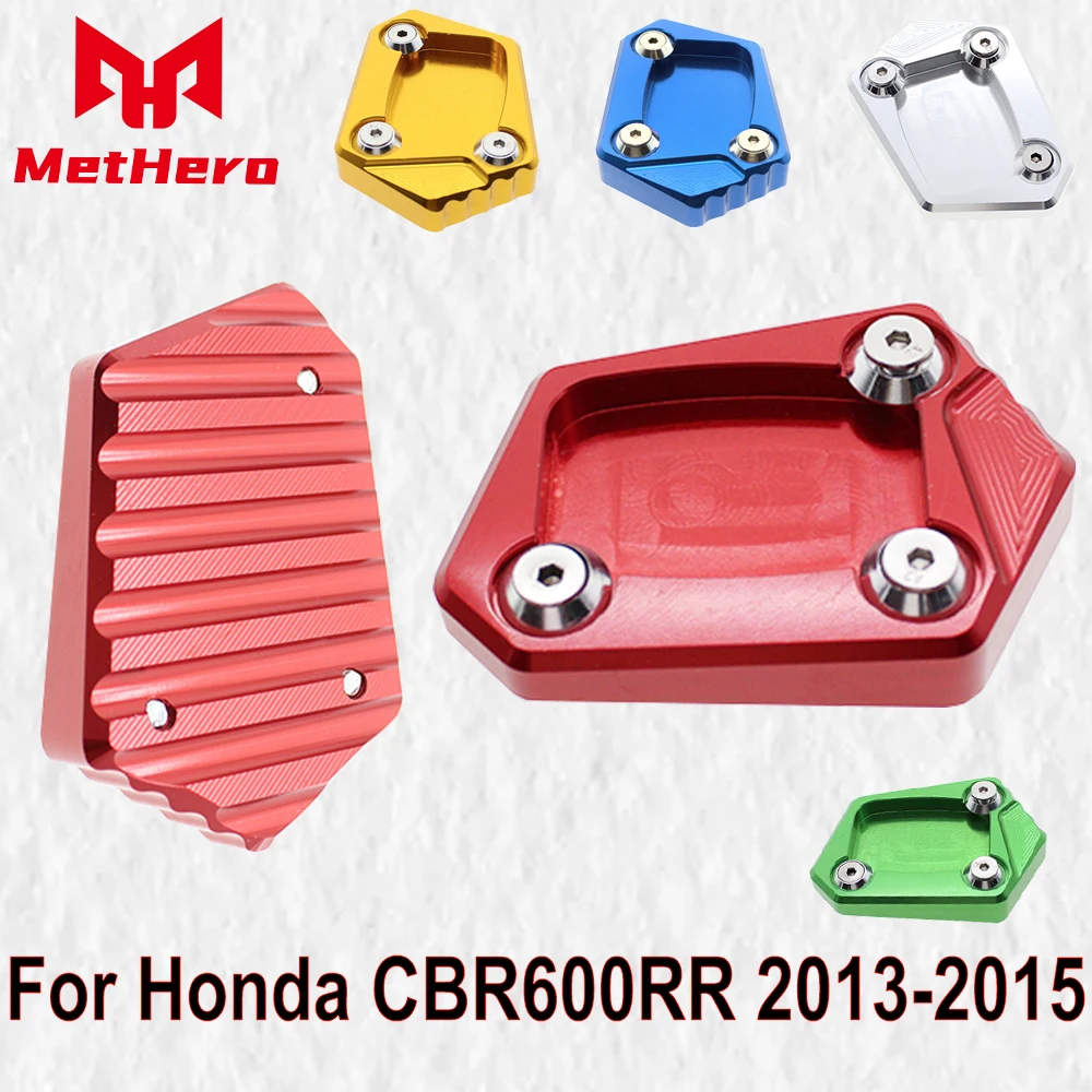 

Motorcycle Side Stand Plate Kickstand Enlarge Extension Pad Fit For Honda NC700S/X/D CBR500R CB500F/X CBR600RR CBR650F CBR600F