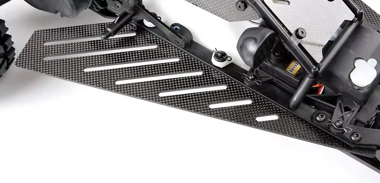 Osłona boczna z włókna węglowego do 1/5 ROFUN KM HPI BAJA 5B