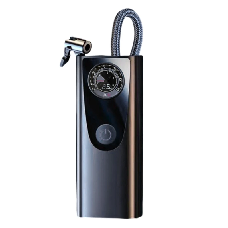 Car Tyre Inflator Rapid Charging Intelligent Quieting Precisions Pressure Check for Business Travellers and Family Needs