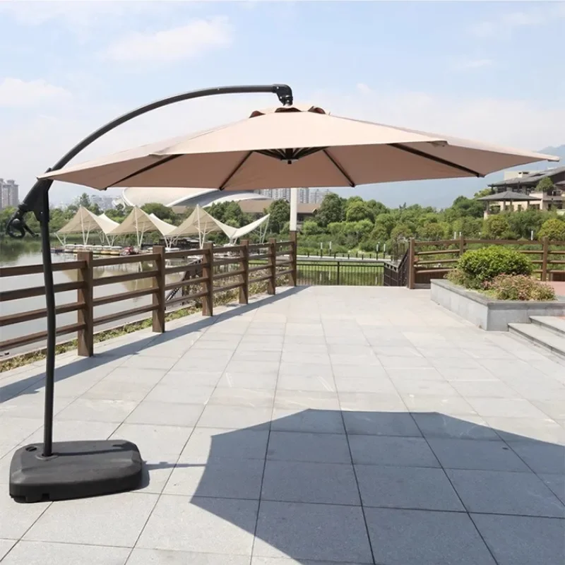 Outdoor umbrella, courtyard , large , stall , banana umbrella, outdoor canopy, balcony security guard, R