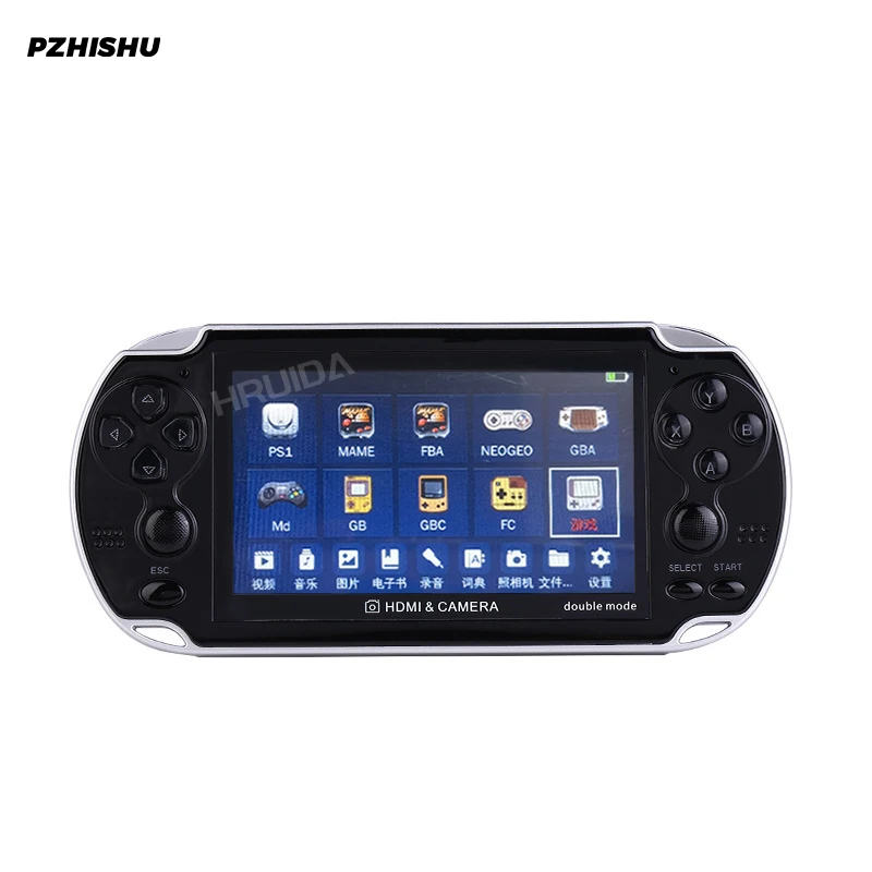 

4.3 Inch Video Game Console 8GB Color Screen Handheld Game Player Dual Joystick Arcade Game Consoles Support 10000+Games for PSP