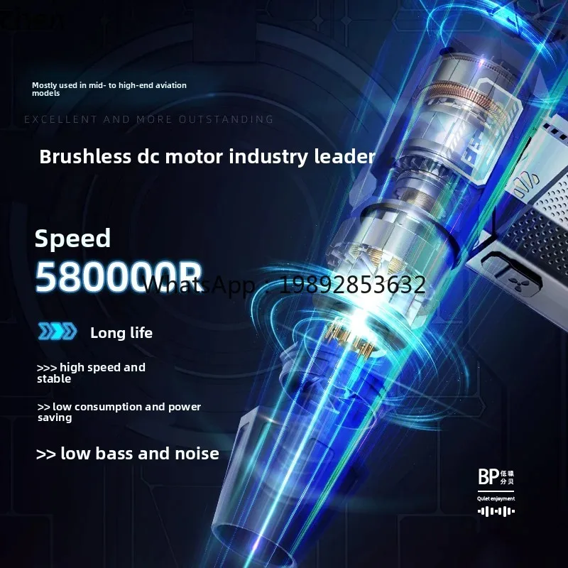 إلى مروحة عنيفة بدون فرش، توربينات خارجية محمولة باليد، مسدس غبار قوي لنفخ الثلج