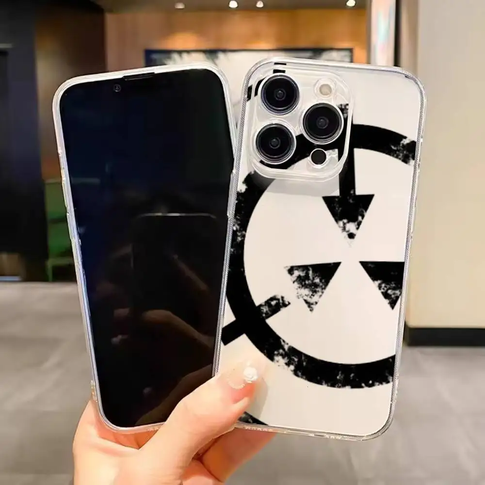 

SCP Foundation LOGO For iPhone 17 16 15 14 13 12 11 Mini Pro Max Plus Transparent Cover Phone Case