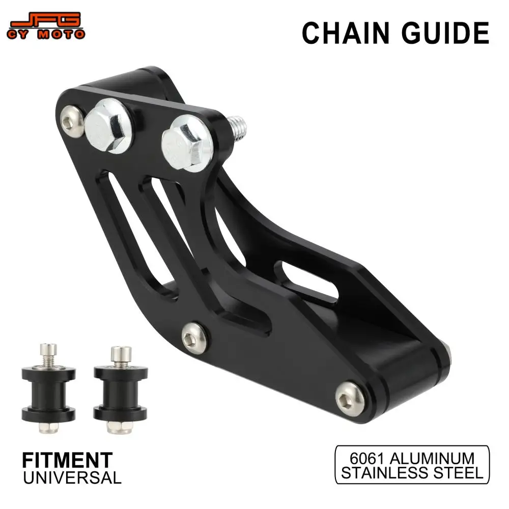 CNC Chain Guard Guide Motorcycles Chain Protection For YAMAHA KTM Honda KAWASAKI CRF XR EXC 50 70 110 Motocross Dirt Pit Bike