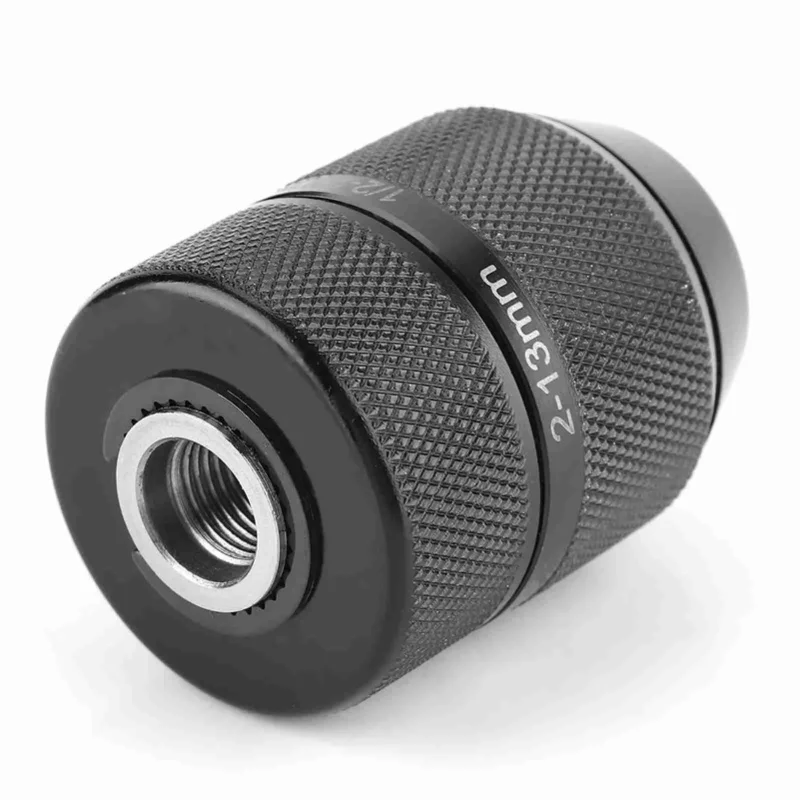 ظرف مثقاب معدني 13 مم 1/2 ظرف مثقاب ذاتي القفل بدون مفتاح